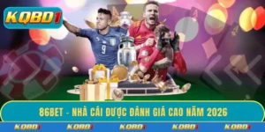 86BET – Nhà cái được đánh giá cao năm 2026